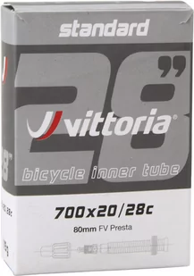 Dętka Standard 700 x 20/28c, Presta 80mm - Dętki rowerowe - miniaturka - grafika 1