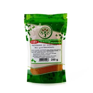 Agnex Przyprawa do kurczaka bez glutaminianu 250g - Przyprawy i zioła sypkie - miniaturka - grafika 1
