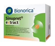 Przeziębienie i grypa - BIONORICA SE Sinupret extract, 160 mg, 20 tabletek - miniaturka - grafika 1