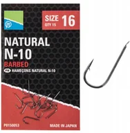 Inne akcesoria dla wędkarzy - HACZYKI Z ZADZIOREM PRESTON NATURAL HOOKS R. 12 - miniaturka - grafika 1
