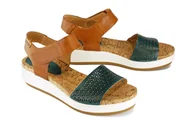 Sandały damskie - PIKOLINOS MYKONOS W1G-1733C1 emerald, sandały damskie - Pikolinos - miniaturka - grafika 1