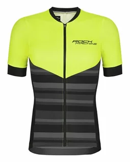 Bluzy na rower - Męski rowerowy bluza Rock Machine MTB/XC czarny / zielony rozmiar. - grafika 1