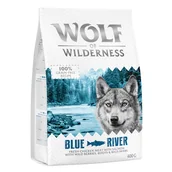 Sucha karma dla psów - Wolf of Wilderness Adult „Blue River”, łosoś 0,4 kg - miniaturka - grafika 1
