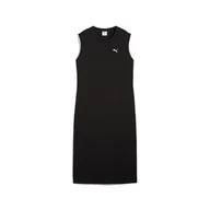 Sukienki - Damska Sukienka PUMA ESS DRESS 68564301 – Czarny - miniaturka - grafika 1