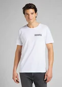 Koszulki męskie - LEE SS TONAL LOGO MĘSKI T-SHIRT KOSZULKA TEE WHITE L60LFE12 112140315 - Lee - miniaturka - grafika 1