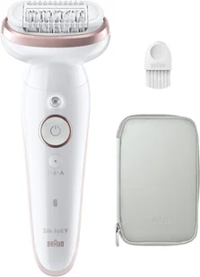 Braun Silk-épil 9-000 biało-różowy - Depilatory i golarki damskie Braun Silk-épil 9-000 biało-różowy - Depilatory i golarki damskie - miniaturka - grafika 1