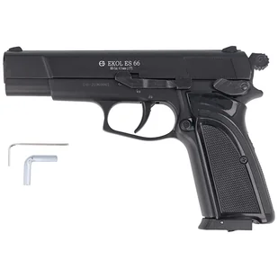 Pistolet wiatrówka EKOL Voltran ES 66 Matte Black 4.5 mm - Wiatrówki pistolety - miniaturka - grafika 1
