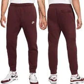 Spodnie męskie - Nike spodnie męskie dresowe bordowe ocieplane BV2671-638 S - miniaturka - grafika 1