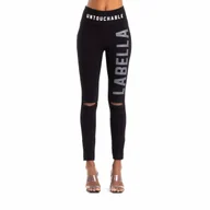 Legginsy - Legginsy damskie LABELLAMAFIA LEGGING MUST HAVE BLACK - miniaturka - grafika 1