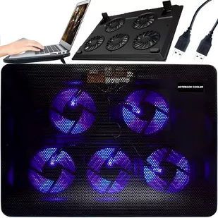 Podstawka podkładka chłodząca pod laptopa 12-17'' - Części i akcesoria do laptopów - miniaturka - grafika 1