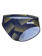 Kąpielówki męskie - Arena Kąpielówki w kolorze granatowo-żółtym - miniaturka - grafika 1