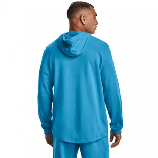 Męska bluza dresowa nierozpinana z kapturem Under Armour UA Rival Terry Logo Hoodie - UNDER ARMOUR - Bluzy sportowe męskie - miniaturka - grafika 1