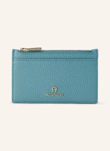 Aigner Etui Na Karty Ivy Z Kieszenią Na Monety blau - Etui na dokumenty i karty - miniaturka - grafika 1