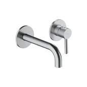 Baterie umywalkowe - Bateria umywalkowa podtynkowa Simplon nikiel szczotkowany Omnires - miniaturka - grafika 1