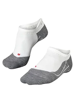 FALKE Kobiety Skarpety do biegania RU4 Endurance Invisible W In Bawełna przeciw pęcherzom 1 Para, Biały White-Mix 2020, 41-42 - Skarpetki damskie - miniaturka - grafika 1