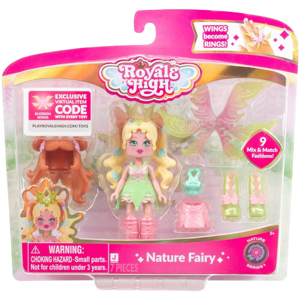 Royale High Figurka Nature Fairy Deluxe Lalka + Akcesoria + Kod Do Gry