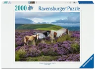 Puzzle - Puzzle 2000 Wild Horses in the Heather Ravensburger - puzzle - miniaturka - grafika 1