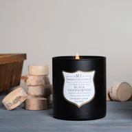 Świece - Sojowa świeca zapachowa drewniany knot w szkle Colonial Candle 425 g - Black Sandalwood - miniaturka - grafika 1