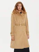 Płaszcze damskie - Guess Płaszcz zimowy Amelia W4BL46 WGKI2 Brązowy Regular Fit - miniaturka - grafika 1