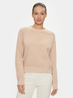 Bluzy damskie - Guess Bluza Circle W4RQ09 KBPV1 Różowy Regular Fit - miniaturka - grafika 1