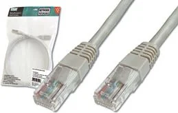 Digitus patch cord kat.5e UTP szary 15m AK-1512-150, A-DK-1512-150 - Patchcordy - miniaturka - grafika 1
