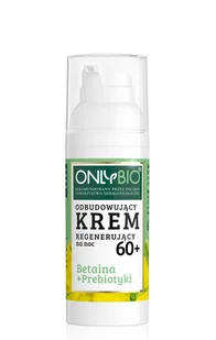 OnlyBio OnlyBio odbudowująco-regenerujący krem na noc 60+ 50ml - Kremy do twarzy - miniaturka - grafika 1