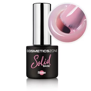 Baza hybrydowa budująca różowa Solid Base Rose 7ml - Lakiery hybrydowe - miniaturka - grafika 1
