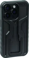 Etui i futerały do telefonów - Topeak TOPEAK POKROWIEC RIDECASE FOR iPHONE 15 PRO BLACK/GRAY - miniaturka - grafika 1