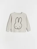Bluzki dla niemowląt - Reserved - Longsleeve Miffy - jasnoszary - miniaturka - grafika 1