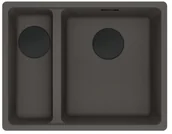 Zlewozmywaki - Zlewozmywak FRANKE MRG 160-34-15 Łupkowy Szary / Czarny odpływ 125.0737.992 - miniaturka - grafika 1