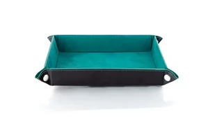 Aksamitno Skórzany Dice Tray Tacka Na Kości RPG Topielisko 22x16 cm - Gry planszowe - miniaturka - grafika 1