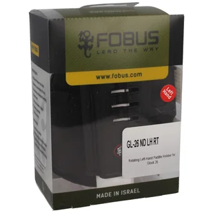 Kabura Fobus Glock 26, 27 Lewa (GL-26 ND LH RT) - Kabury i pokrowce - miniaturka - grafika 2
