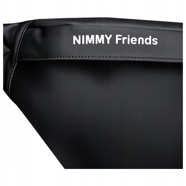 Nimmy Nerka na ramię czarny/black Crossbody Glasses Cool Dog