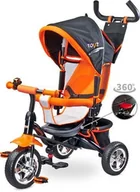 Rowerki trójkołowe - TOYZ ROWEREK 3-KOŁOWY TIMMY ORANGE - miniaturka - grafika 1