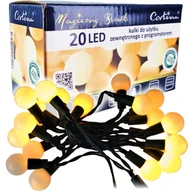 Oświetlenie świąteczne - LAMPKI CHOINKOWE KULKI 20 LED 8 FUNKCJI ZEWNĘTRZNE - miniaturka - grafika 1