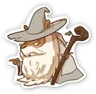 Magnesy - Magnes na lodówkę Kapibarowy Czarodziej - miniaturka - grafika 1