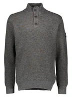 Swetry męskie - Petrol Industries Sweter w kolorze szarym - miniaturka - grafika 1