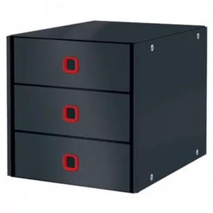 Pojemnik LEITZ CLICK STORE COSY z 3 szufladami szary /53680089/ - Pudła i pojemniki do przechowywania - miniaturka - grafika 1