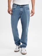 Spodnie męskie - Pepe Jeans Dżinsy Mężczyźni Bawełna niebieski jednolity, 29-32 - miniaturka - grafika 1