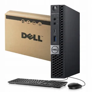 KOMPUTER STACJONARNY DELL OPTIPLEX 7070 MFF i5-9600 8GB DDR4 256SSD W11P - Zestawy komputerowe - miniaturka - grafika 1