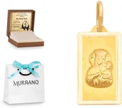 Zawieszki - Rodium Złoty medalik 585 PREZENT GRAWER PUDEŁKO RD-20605 - miniaturka - grafika 1