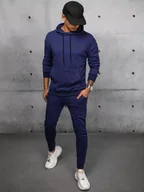 Dresy męskie - Dres męski granatowy Dstreet AX0679-L - miniaturka - grafika 1