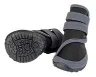 Ubranka dla psów - Kerbl 80603 ochrona łap Active, szary/czarny, s, S - miniaturka - grafika 1