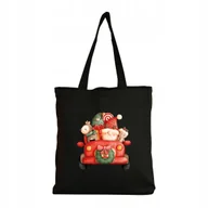 Torby i wózki na zakupy - Torba BAWEŁNIANA Z NADRUKIEM EKO Shopperbag Świąteczna Boże Narodzenie #4 - miniaturka - grafika 1