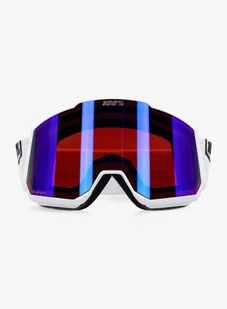 Gogle narciarskie 100% Snowcraft XL Hiper - snow white/mirror violet - Gogle narciarskie - miniaturka - grafika 1