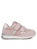 Buty dla dziewczynek - Lasocki Kids Sneakersy TEKS CI12-2810-01(III)DZ Różowy - miniaturka - grafika 1