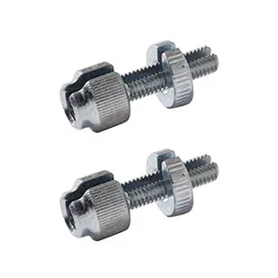 2x REGULOWANE WKRÓTKIE WŚRUBY M7 RĄCZKA HAMULCOWA SPRZĘBKA CYCLO MOTOKULTURA - Części motocyklowe - miniaturka - grafika 1