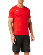 Koszulki męskie - Puma T-shirt męski Teamgoal 23 Casuals Tee czerwony czerwony Red) S 656578 - miniaturka - grafika 1