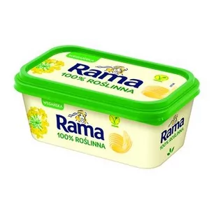 Rama - Margaryna 100% roślinna - Masło i margaryna - miniaturka - grafika 1