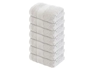 LIVARNO home Zestaw 8 ręczników frotte do rąk, 30 x 30 cm (Jasnoszary) - Ręczniki LIVARNO home Zestaw 8 ręczników frotte do rąk, 30 x 30 cm (Jasnoszary) - Ręczniki - miniaturka - grafika 1